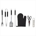 HH7047 7-Piece Pit Master BBQ Set In Carrying Case With Custom Imprint